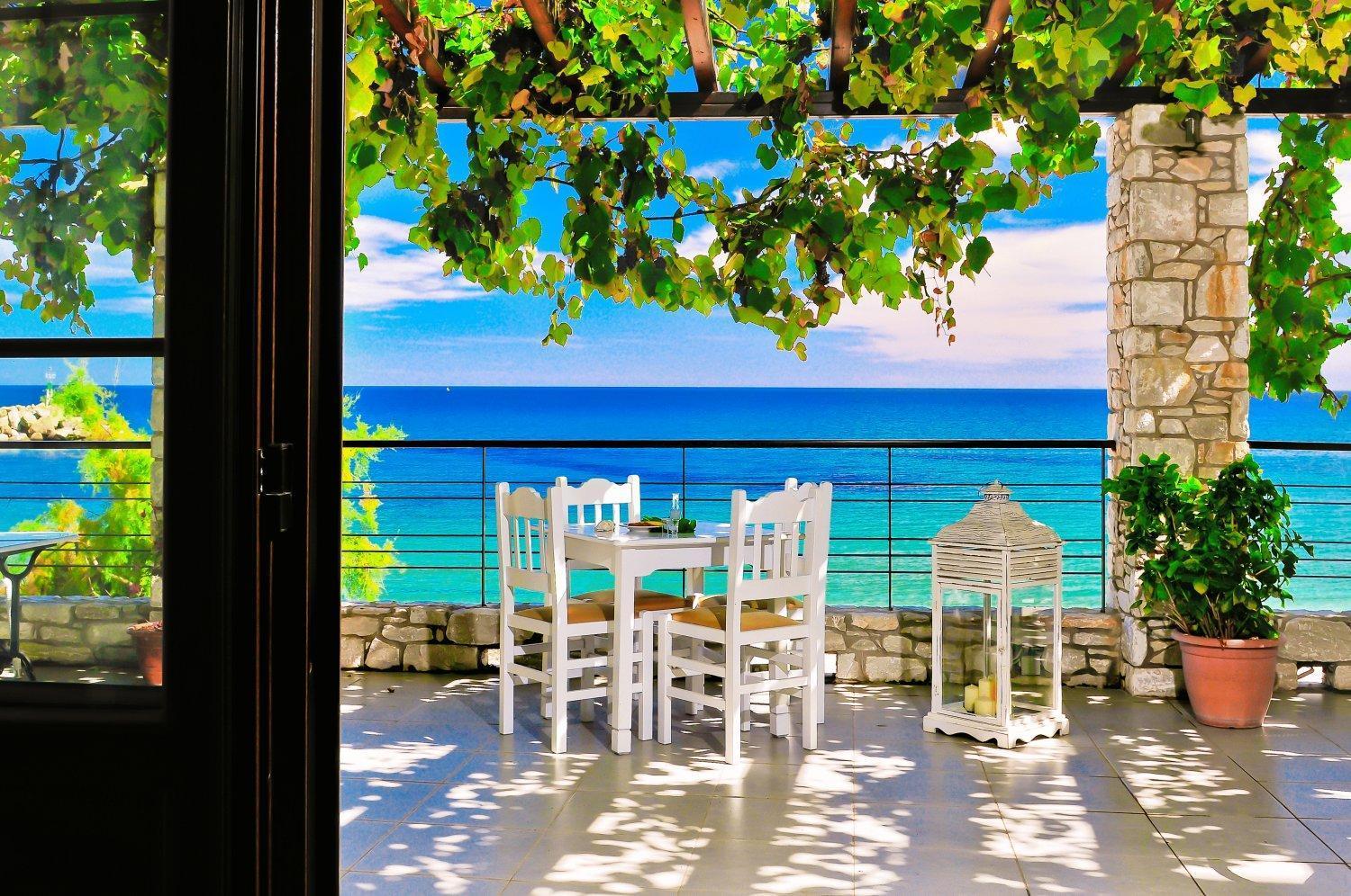 Hotel Manthos Blue Agios Ioannis  エクステリア 写真