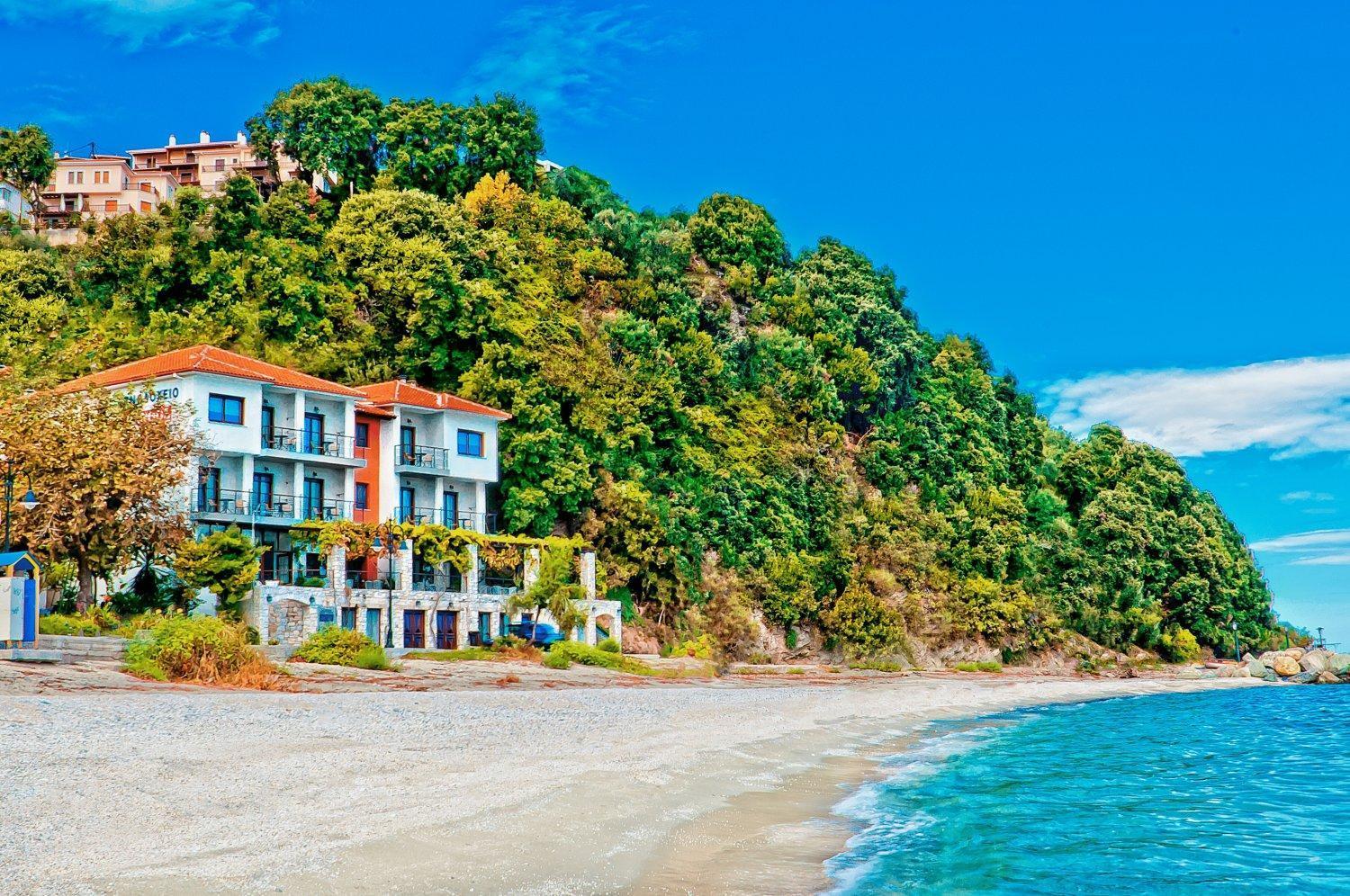 Hotel Manthos Blue Agios Ioannis  エクステリア 写真